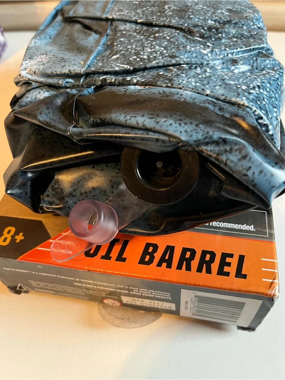 New Bunkr Battle Zones Oil Barrel Inflatable Bunker National Blaster League Toy